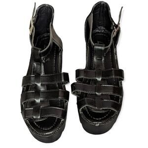 Dear Time Womens Strappy Platform Gladiator Sandals High Heels Summer US 7.5